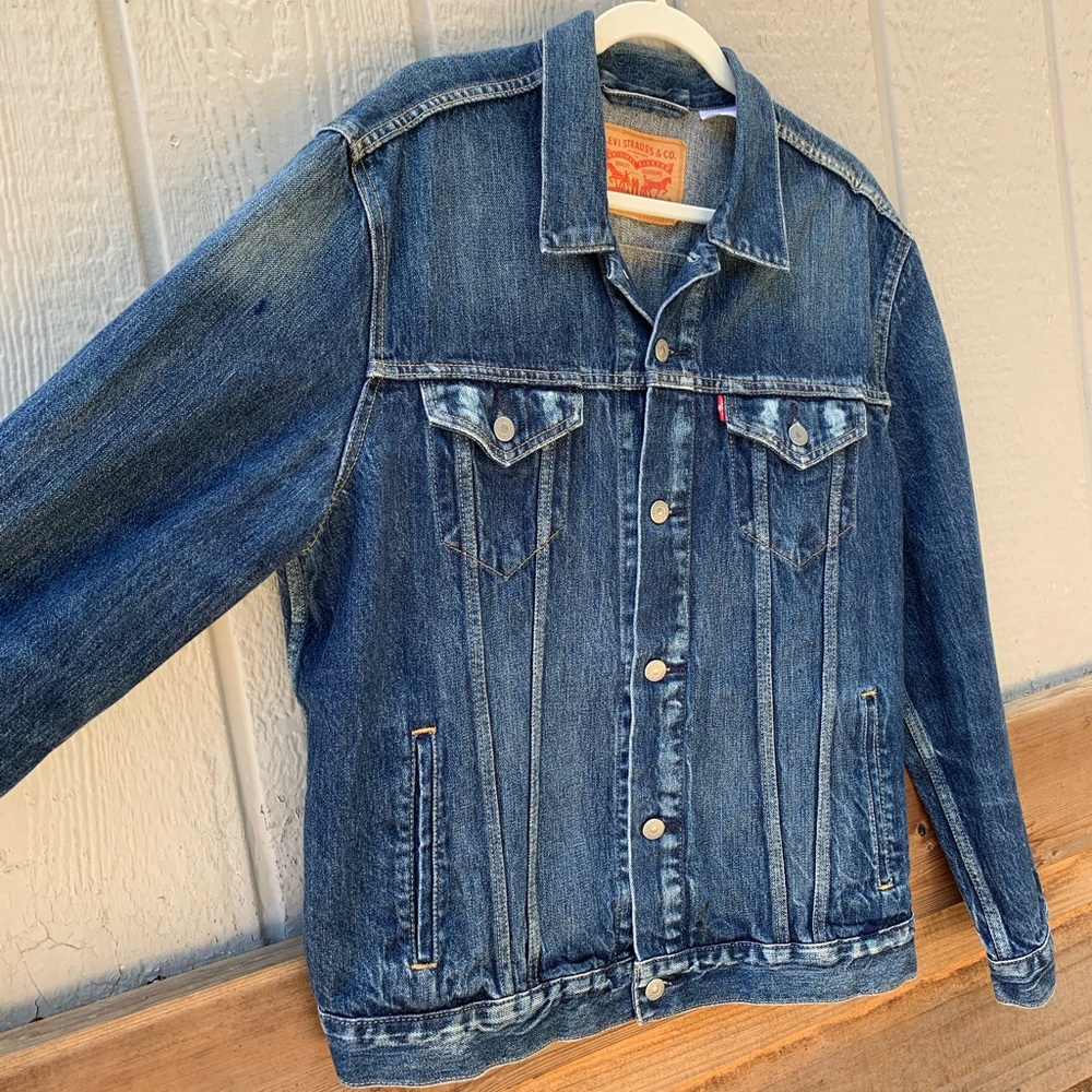 Levi’s classic vintage denim trucker jacket - Picture 13 of 16